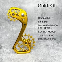 Mtb Rear Derailleur Cage Pulley Wheels for Shimano 11speed Derailleur Oversized Bearing For Deore XT SLX XTR M7000 M8000 M9000