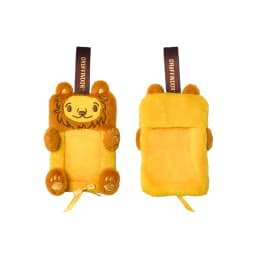 Pinky Harry Potter Card Holder Lion Bag Charm Pendant Keychain for Daily Halloween Christmas Birthday Party Gift for Students
