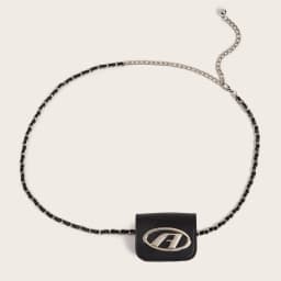 European And American New Letter A Belt Bag Ins Waist Chain Bag Accessories Women's Decoration With Skirt Jeans High-end Belt
