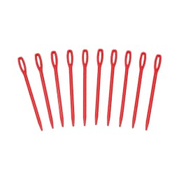 10pcs/lot Colorful Plastic Sewing Needles 5 7 9 15cm Size Colourful Large Eye Crochet Needle DIY Embroidery Jewelry Tools