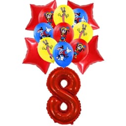 New The Amazing Birthday Party Decorations Digitaled Circus Tableware Set Plates Banner Tablecloth for Baby Shower Supplie Gifts