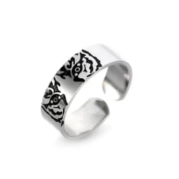 Retro Domineering Ethnic Style Fire-Breathing Dragon Ring Men\\\\\'s Charm Open Ring Punk Motorcycle Rider Jewelry Accessories