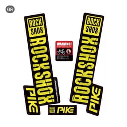 Front Fork Sticker for Rock Shox SID Road Bike MTB Race accessories decals Personalized Bicycle STICKER decoration