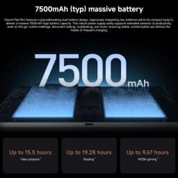 Global Version Xiaomi Pad Mini Tablet MediaTek Dimensity 9400+ Processor 8.8" 3K 165Hz Display 7500mAh Large Battery 67W HyperCh
