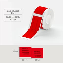 3 Rolls NIIMBOT B21 B3S B1 B31 Thermal Label Clothing Price Food Self-adhesive Tag Waterproof Smart Office Pocket Printer Label