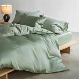22mm Mulberry Silk Bedding Set Luxury Smooth Duvet Cover Set with Quilt Cover Bed Sheet Pillowcase for Twin Full King Queen Bed