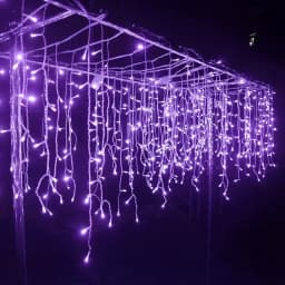 2025 Christmas Decorative Lighting 3M Curtain LED Icicle String Lights with EU/US Plug for Outdoor Garden Wedding Street
