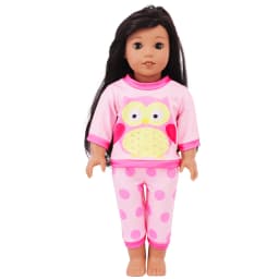 15 Styles Pajamas & Nightgown Cute Pattern Fit 18 Inch American Doll & 43Cm Baby Doll For Generation Accessories Girl's Toy