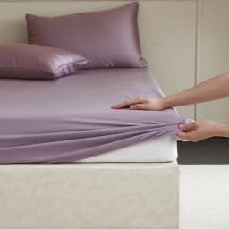 High End Mulberry Silk Fitted Sheet with Elastic Bands Full Around Mattress Cover Smooth Non Slip Bed Cover Bedding 100/160/200