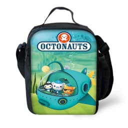 Child School Cartoon O-Octonauts Backpack with Lunch Bags ,Pencil Bags ,School Bags for Boys Girls Best Gift