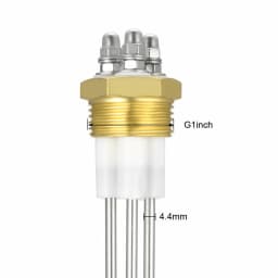 G1/2" Water Level Pin Liquid Indicator Electrode Probe 4.4x342mm F Steam Boiler Steam Boiler Water Level Needle Liquid Indicato