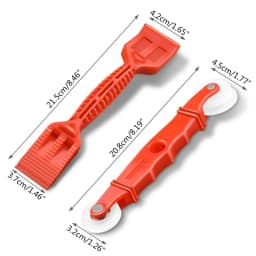 Set of 2Convenient Screen Rolling Tool Glazing Shovel Spline Roller Window Installation Tool Improve Seal Performances