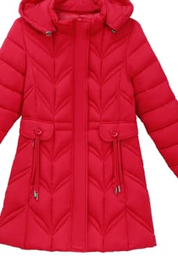 Seasonal Cotton down Jacket Women's Mid-Length Slim Fit Spring Autumn Winter Cotton Coat Hooded Zipper Closure Color