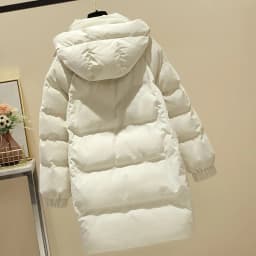 Thick Parkas down Cotton Jacket Women's Mid-Length Winter Hooded Coat Slimming Waist Design Warm And Stylish Windproof Outerwear