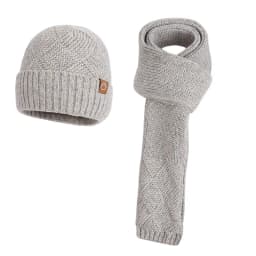 3pcWinter Knitted Hat Scarf Gloves Set for Women Men Cold Proof Ear Protection Scarf Warm Skullies Beanie Outdoor Cycling Skiing