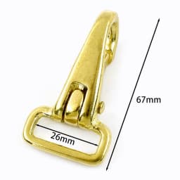 1-5Pcs Solid Brass Hook Buckle Carabiner Trigger Clip Snap Clasp Bag Strap Dog Collar Key Chain Buckles DIY Hardware Accessories