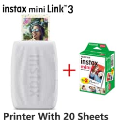 Fujifilm Instax Mini Link 3 Insatx Camera Smartphone Photo Printer Bluetooth 4.2 Birthday Christmas for New Year Festival Gift