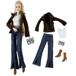 Handmade Doll Clothes Outfit for 11.5 Inch 30cm Doll BJD Clothes Many Style Gifts for Doll Accessories 10