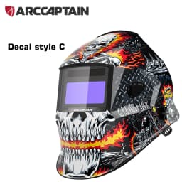 ARCCAPTAIN Welding Helmet Auto Darkening 1/1/1/1 Solar Powered 4 Arc Sensor 1/25000s Welding Hood Face Mask For MIG MAG ARC TIG