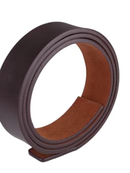 Pure Cowhide Leather Belt Men's No Tooth No Hole Automatic Buckle Genuine Leather Headless Pants Belt Punching Needle Buckle