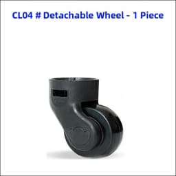 Universal Wheel Luggage Tool Box Wheel Bag Accessories Travel Suitcase Foot Wheel Luggage Carryon Spinner Wheel Removal