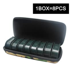 8pcs Carp Fishing Accessories Leader Storage Case Box For Carp Fishing Rig Leader Hair Ronnie Zig Rig For Carp Fishing Tackle