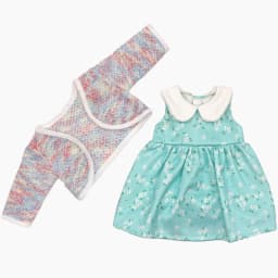 Baby Doll Clothes 43cm Brown Bear Romper for 18" AG Girl Dolls Outfits