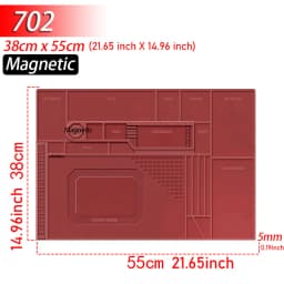 ESD Heat Resistant 932℉ Soldering Mat Job Tools Computer Phone Repair Kit Working Repair Pad Heatresistant Maintenance Platform