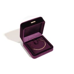 High End Rounded Edge Velvet Jewelry Storage Box with Multi Compartments for Earrings Rings Bracelets Necklaces Organizer Gift