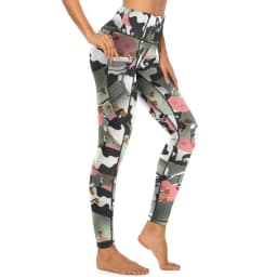 Cow Pattern Leggings Sexy Black Spots Print High Waist Yoga Pants Novelty Stretch Leggins Lady Design Running Sports Tights