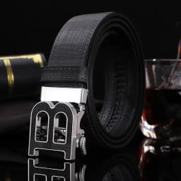 High Quality Leather Belt Men Luxury Brand Designer fashion Canvas Belts for Men Strap Male Metal Automatic Buckle Belt