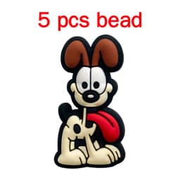 5pcs Silicone Cartoon Beads DIY Pacifier Chain Baby Oral Care Pacify Accessory Part
