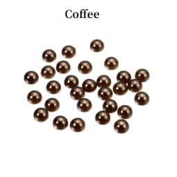 2/3/4/5/6/8/10/12/14 MM Acrylic Beads Pearl Imitation Half Round Flatback Colorful Bead For Jewelry Making DIY Accessories