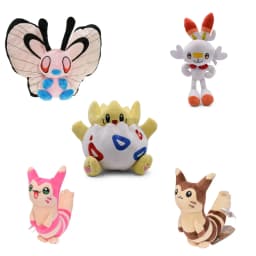 Pokemon Stuffed Animals Charizard Sprigatito Pachirisu Plush Toy Stuffed Doll Sleeping Series Peluche Toy Xmas Gift