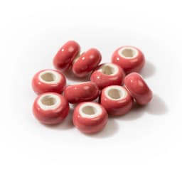 15#10pcs Special Round Retro Big Hole Ceramic Porcelain Bead Pendant Jewelry Making Beads Handmade Materials Bracelet Z036