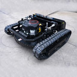 All Terrain 4x4 Lawn Mower with 60 Inch Deck and Roll Bar for Hilly Vineyards 4x4 Lawn Mower