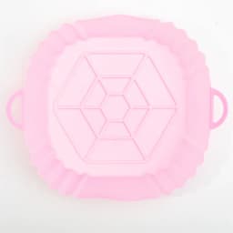 Reusable Air Fryer Silicone Pot Non Stick Baking Liner Heat Resistant Kitchen Cooking Mat Household Food Grade Bakeware Supplies