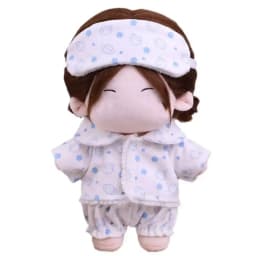 20CM Doll Clothes Long Sleeves Sweatshirt Cute Doll Tops Hoodie For Idol Dolls Accessories Doll's Clothing Stuffed Toy