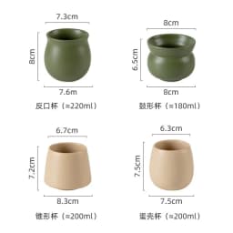 Retro Style Small Ceramic Mug Multipurpose Beverage Cup for Coffee Tea Milk Water Home Office Kitchen Gift