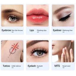 New Wireless PMU Machine Permanent Makeup Kits, Tattoo Pen For Lip/Eyeliner / Eyebrows Microshading Microblading Tattoo Kits