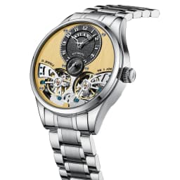 Flying Tourbillon Full Skeleton Design Sapphire Glass & Fine Steel Strap - Waterproof, Luminous Business Watch Customize Logo