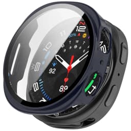 Tempered Glass+PC Cover for Samsung Galaxy Watch 9 44mm 40mm All Coverage Protective Bumper Case for Galaxy Watch 8 Accessories