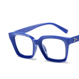 Retra Square Concave Frame Clear Lens Glasses Ultra Light Myopia Nerd Spectacles Degree 0 -0.5 -1.0 -2.0 -3.0 -4.0 to -6.0