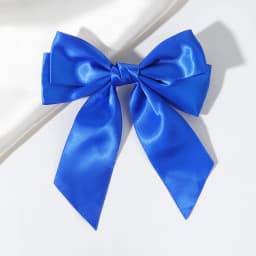 Blak Bowknot Hair Clips for Girls Solid Colors Ribbon Bows Hairpins Beautiful Hairgripe Kids Boutique Hair Accessories Wholesale