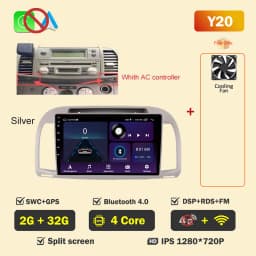 Car Radio Android Auto Player for Nissan March Micra K12 2002- 2010 Wireless CarPlay Intelligent Screen Player GPS Navigation 5G