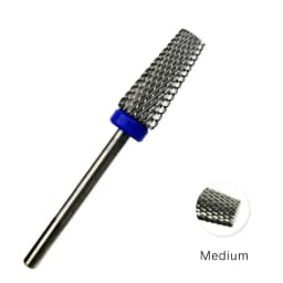 HYTOOS Flat Tapered Cross Teeth Bit 3/32 Carbide Nail Drill Bits Remove Gel Manicure Cutter Electric Drills Nails Accessorie