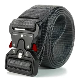 Genuine Tactical Belt Quick Release Outdoor Military Belt Soft Real Nylon Sports Accessories Men And Women Black Belt