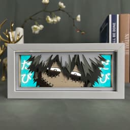 Anime Light Box for Children Bedroom Decoration Manga LED Night Light Paper Cut Lightbox Beside Lamp drop shipping
