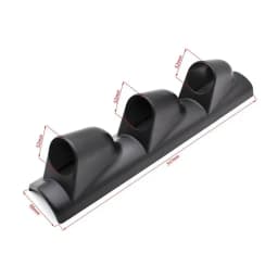 Universal Gauge Cup Car Meters Mount Holder 2 inch 52mm Gauge Pod 2/3 Hole Left Hand Drive A-Pillar Meter Pod Black/Carbon Fiber