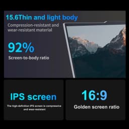 Xiaman 15.6'' Laptop Computer Windows 11 Intel Core I7 6500U 16Gb Ram 1Tb Ssd Laptops Office Study Gaming Notebook Pc Computer